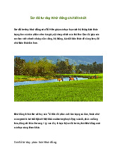 Sơ đồ tư duy Nhớ đồng của Tố Hữu | Ngữ Văn 11 Kết nối tri thức