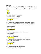 TOP 240 câu trắc nghiệm kinh tế vĩ mô | Đại học Kinh tế Thành phố Hồ Chí Minh