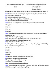 Đề thi thử tốt nghiệp THPT 2025 môn Lịch sử bám sát đề minh họa - Đề 38