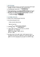 Bài Tập Về Khối Lượng Riêng và Áp Suất | Thực tập cơ bản | Trường Đại học Bách khoa Hà Nội