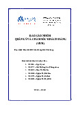 Báo cáo TTNT - Hứa Thị Hồng Lan (Bản chính)- Tham khảo | Đại học Hoa Sen