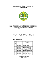 bài tập có giải phần mềm kế toán