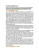 Tư bản (capital) là gì ?