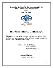 Đề tài : Chiến lược Marketing Mix của hãng hàng không VietNam Airline nhằm nâng cao giá trị khách hàng tại thị trường Việt Nam | Học Viện Nông Nghiệp Việt Nam