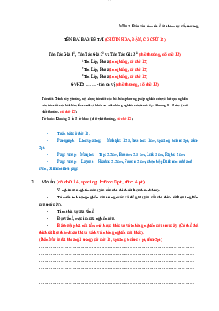 Một số câu hỏi lý luận | Đại học Sư Phạm Hà Nội