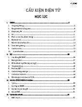 Tài liệu cấu kiện điện tử | Học viện Công nghệ Bưu chính viễn thông