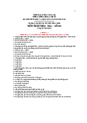 Trọng tâm ôn tập triết học Mác - Lênin học kì 2 2021 - Triết học Mác - Lênin | Đại học Văn Lang