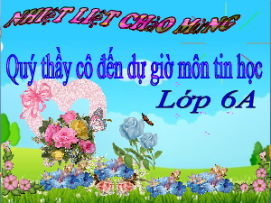 Chủ đề E_BÀI 5_Thực hành soạn thảo văn bản | Bài giảng PowerPoint Tin 6 | Cánh diều