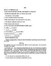 Tài liệu tiếng anh 7 sưu tầm