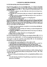 Câu hỏi ôn tập môn Kinh tế môi trường | Đại học Kinh tế Thành phố Hồ Chí Minh