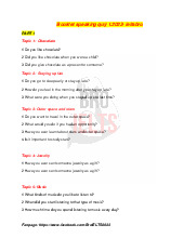 Speaking Quý 1. 2023 Ieltsbro - Tài liệu tổng hợp