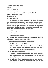 Quản Lý Điểm Tại Trung Tâm Tin Học Ngoại Ngữ | Phân tích thiết kế hệ thống | Trường Đại học Thủ Dầu Một
