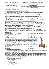 Đề học kỳ 1 Toán 9 năm 2024 – 2025 phòng GD&ĐT Hải Hậu – Nam Định