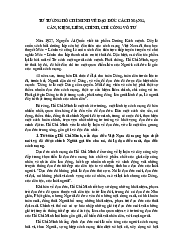 Tư tưởng Hồ Chí Minh về đạo đức cách mạng | Trường Đại học Công nghệ, Đại học Quốc gia Hà Nội