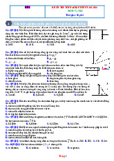Bộ 10 Đề Ôn Thi Tốt Nghiệp THPT 2026 Vật Lí Có Lời Giải Chi Tiết