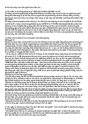 Top 31 câu hỏi tự luận - Chủ nghĩa xã hội khoa học | Trường Đại học Tài chính - Kế toán