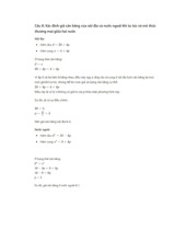 Cung và cầu Môn Thương mại quốc tế | Trường Cao đẳng Kinh tế Kế hoạch Đà Nẵng