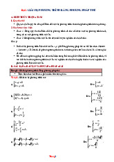 Phương Pháp Giải Toán 9 Giải Hệ Phương Trình Bằng Phương Pháp Thế