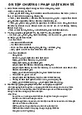 Ôn tập Chương 1: Pháp luật kinh tế - Pháp luật đại cương | Đại học Tôn Đức Thắng