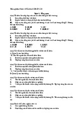 Trắc nghiệm và đáp án chi tiết môn Hành vi tổ chức | Học viện Ngân hàng