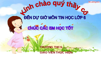 Giáo án điện tử Tin học 6 Bài 3 Cánh diều: Mạng có dây và mạng không dây