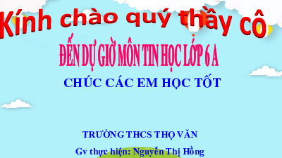 Chủ đề E_BÀI 2_Trình bày trang, định dạng và in văn bản | Bài giảng PowerPoint Tin 6 | Cánh diều