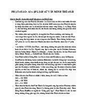 Lịch sử Phật giáo và cây Papyrus ở Ai Cập môn Lịch Sử Văn Minh Thế Giới | Học viện Phụ nữ Việt Nam