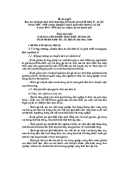 Mẫu báo cáo đánh giá tình hình thực hiện Kế hoạch phát triển kinh tế - xã hội | Thống kê doanh nghiệp | Đại học Lâm Nghiệp