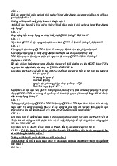 Tổng hợp trả lời câu hỏi quản lý nhà nước | Đại học Xây Dựng Hà Nội