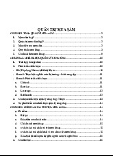 Tài liệu ôn thi Final Exam môn Quản trị mua sắm | Quản trị mua sắm | Đại học Kinh tế - Đại học Đà Nẵng