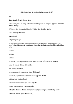 Giải Tiếng Anh 10 Unit 4: 4A Vocabulary | Friends Global