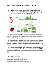 THIẾT KẾ MÔN HỌC VẬN TẢI THỦY: TUYẾN ĐƯỜNG TỪ VICT ĐẾN HAMBURG