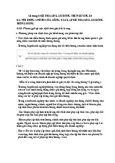 Chương 7 Kế Hoạch Cung Ứng Vật Tư 10 môn Lập kế hoạch doanh nghiệp  | Học viện Nông nghiệp Việt Nam