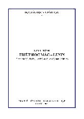 Giáo trình môn Triết học Mác – Lênin | Trường Đại học Nam Cần Thơ