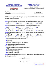 Đề cuối kỳ 1 Toán 10 năm 2024 – 2025 trường THPT Phan Bội Châu – Khánh Hòa