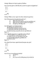 Đề trắc nghiệm Bộ luật tố tụng hình sự 2015 | Luật tố tụng hình sự Việt Nam - Đại học Cần Thơ