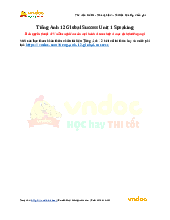 Giải SGK Tiếng Anh 12 Global Success Unit 1 Speaking