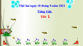 Giáo án điện tử Tiếng Việt 1 Tập 1 Bài 6 Kết nối tri thức: O o dấu phẩy