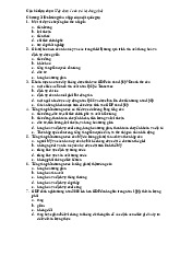 Bài tập - Chương 2 Đo Lường Thu Nhập Quốc Dân môn Kinh tế vi mô | Trường Đại học Kinh Tế Quốc Dân