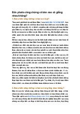 Bản photo công chứng và bản sao có giống nhau không?