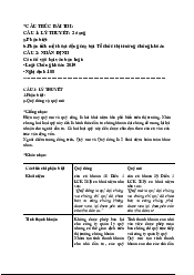 Ôn tập Luật chứng khoán | Học viện Cán bộ Thành phố Hồ Chí Minh