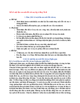 Văn mẫu lớp 6 Kết nối tri thức bài Kể về một lần em mắc lỗi với mẹ