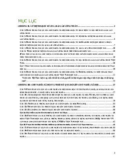 Tổng hợp câu hỏi tự luận và đáp án môn Chủ nghĩa xã hội khoa học | Đại học Gia Định