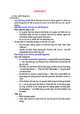 Tóm tắt Chương 2 và 3 Sản xuất hàng hóa và Tiền tệ | Môn Kinh tế chính trị Mác-Lênin - Đại học Kinh Tế Quốc Dân