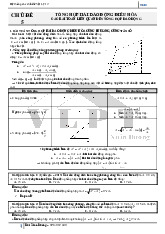 Chủ Đề 5 - Tổng Hợp Dao Động - Vật Lý 12