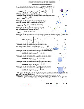 Tổng hợp công thức từng chương môn Vật lý đại cương 2  | Trường Đại học Bách Khoa Hà Nội