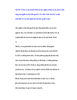 Tổng hợp bài tập tự luận môn Kinh tế chính trị có đáp án | Đại học Mỹ thuật Công nghiệp