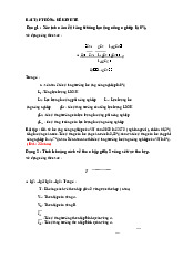 Bài tập môn Thống kê kinh tế | Học viện Nông nghiệp Việt Nam