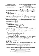 Đề tuyển sinh lớp 10 môn Toán (chuyên) năm 2025 – 2026 sở GD&ĐT Hà Giang