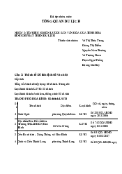 Bài tập nhóm: Tổng quan du lịch - Văn hóa du lịch | Trường Đại học Văn hóa Hà Nội